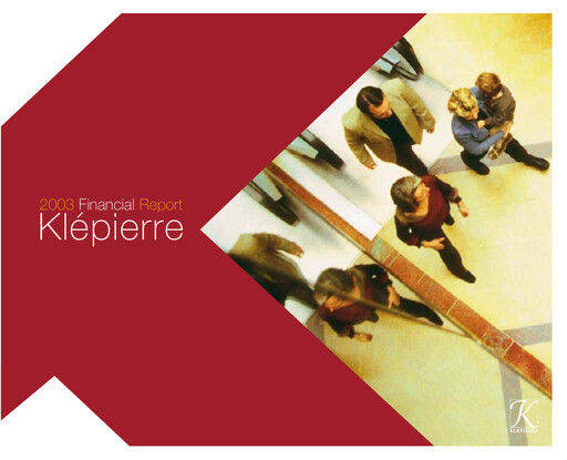 Thumbnail Klépierre Financial Report 2003