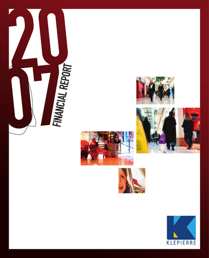 Thumbnail Klépierre Financial Report 2007