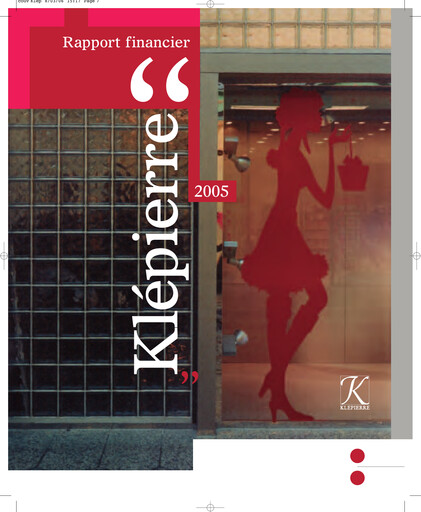 Miniature Klépierre Rapport financier 2005