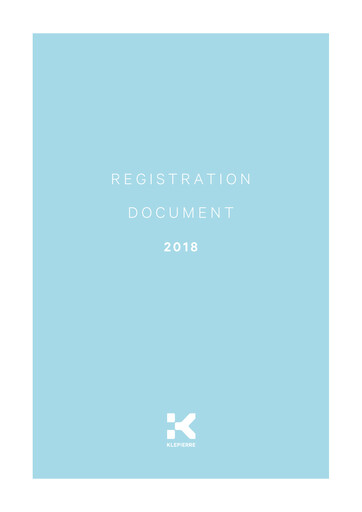 Thumbnail Klépierre Universal Registration Document 2018