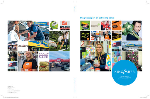 Thumbnail Kingfisher Annual Report 2010-2011