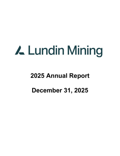 Thumbnail Lundin Mining
 Annual Report 2025