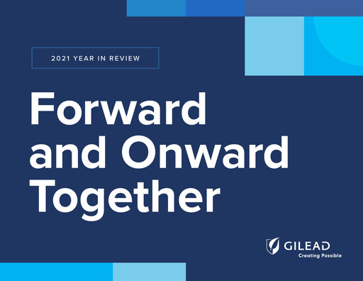 Thumbnail Gilead Sciences Annual Report 2021