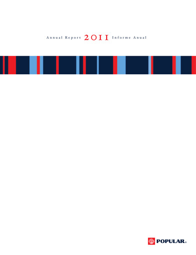 Thumbnail Popular, Inc. (Banco Popular de Puerto Rico) Annual Report 2011