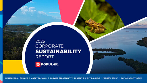 Vorschaubild Popular, Inc. (Banco Popular de Puerto Rico) Nachhaltigkeitsbericht 2025