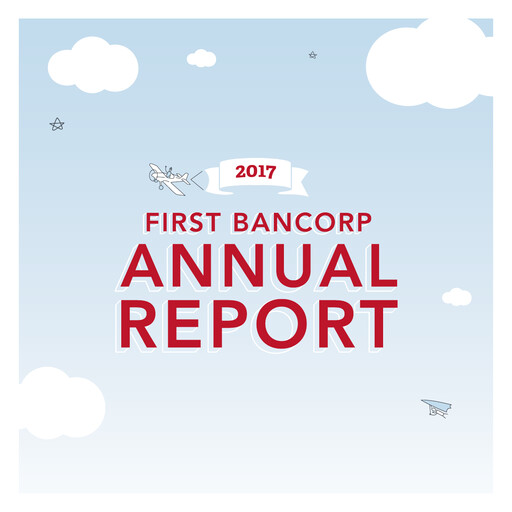 Thumbnail First Bancorp
 Annual Report 2017