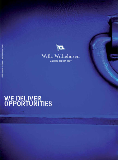 Miniature Wilh. Wilhelmsen Holding Rapport annuel 2007