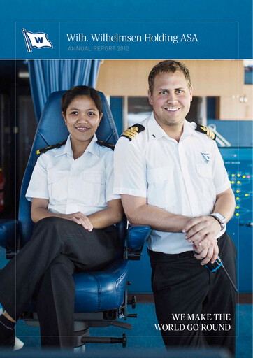 Miniature Wilh. Wilhelmsen Holding Rapport annuel 2012