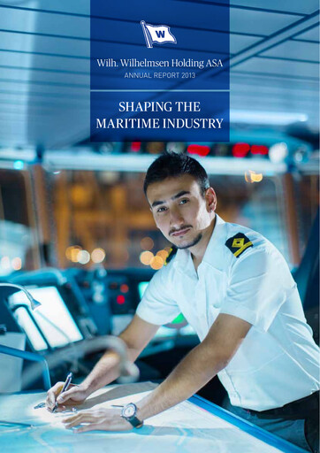 Miniature Wilh. Wilhelmsen Holding Rapport annuel 2013