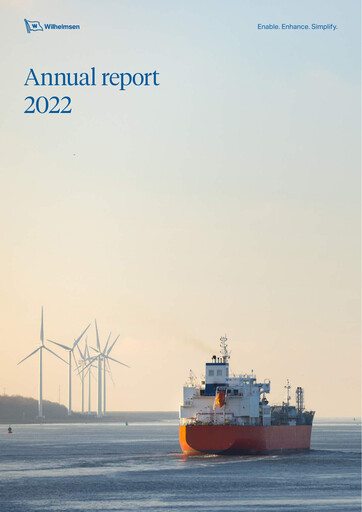 Miniature Wilh. Wilhelmsen Holding Rapport annuel 2022