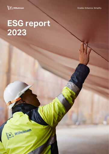 Thumbnail Wilh. Wilhelmsen Holding ESG Report 2023
