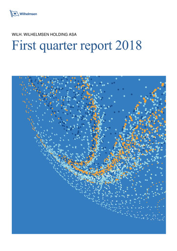 Thumbnail Wilh. Wilhelmsen Holding Quarterly Report 2018-q1
