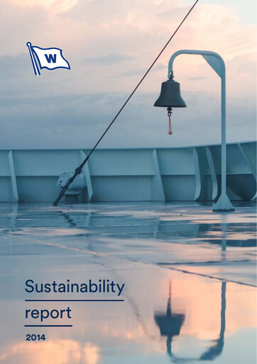 Thumbnail Wilh. Wilhelmsen Holding Sustainability Report 2014