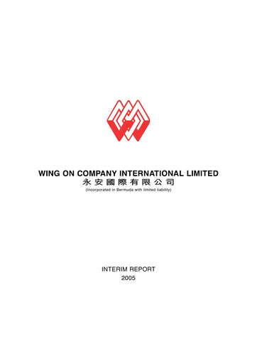 Thumbnail Wing On Company International Half-year Report 2005-h1