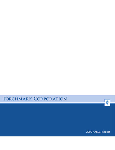 Thumbnail Globe Life
 Annual Report 2009