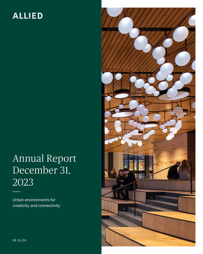 Thumbnail Allied Properties REIT Annual Report 2023