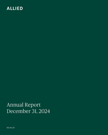 Thumbnail Allied Properties REIT Annual Report 2024