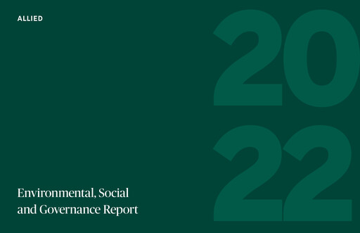 Thumbnail Allied Properties REIT ESG Report 2022