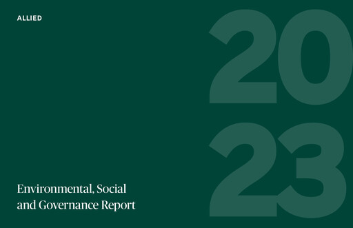 Thumbnail Allied Properties REIT ESG Report 2023
