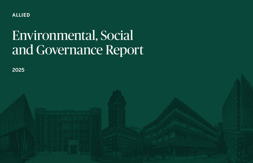 Thumbnail Allied Properties REIT ESG Report 2025