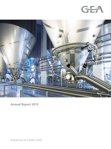 Thumbnail GEA Group
 Annual Report 2013