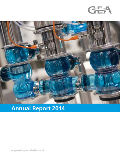 Thumbnail GEA Group
 Annual Report 2014