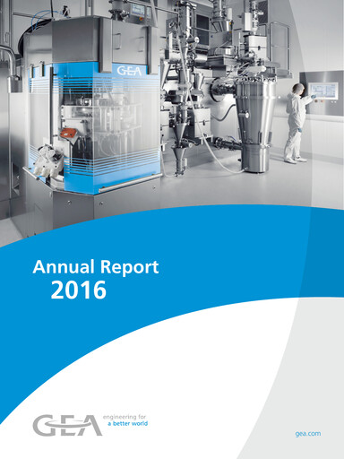 Thumbnail GEA Group
 Annual Report 2016