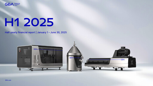 Miniature GEA Group
 Rapport semestriel 2025-h1