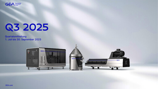 Miniature GEA Group
 Rapport trimestriel 2025-q3