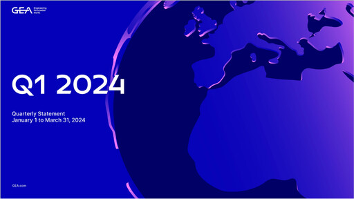 Miniature GEA Group
 Rapport trimestriel 2024-q1