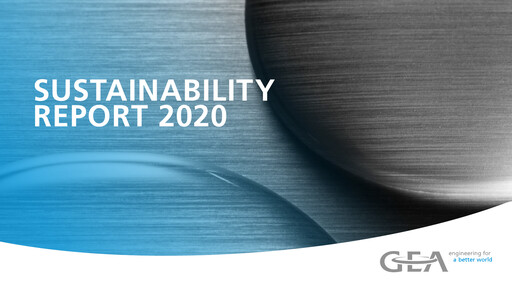 Vorschaubild GEA Group
 Nachhaltigkeitsbericht 2020