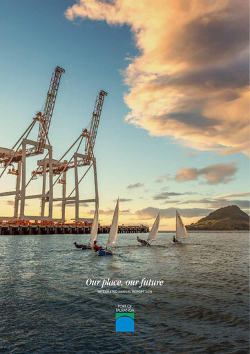 Miniature Port of Tauranga Rapport annuel 2019
