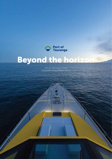 Miniature Port of Tauranga Rapport annuel 2023
