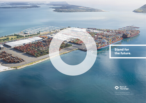 Miniature Port of Tauranga Rapport annuel 2024