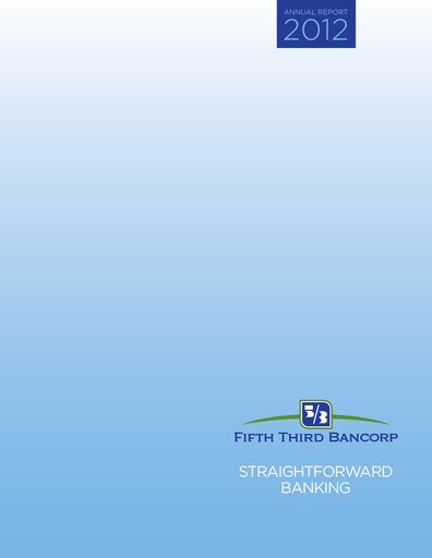 Thumbnail Fifth Third Bank
 Annual Report 2012