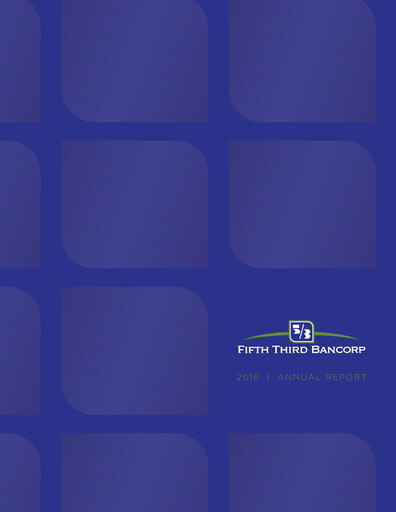 Thumbnail Fifth Third Bank
 Annual Report 2016
