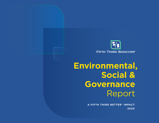 Thumbnail Fifth Third Bank
 ESG Report 2020