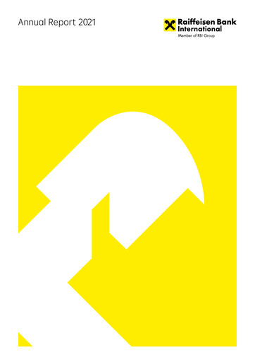 Thumbnail Raiffeisen Bank International Annual Report 2021
