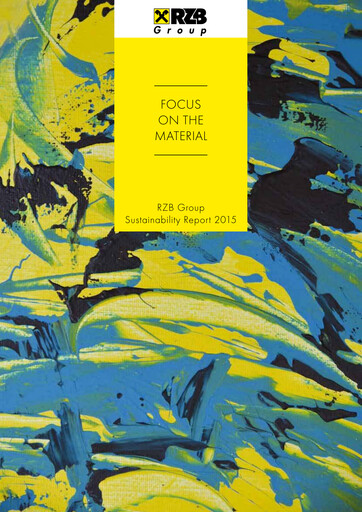 Thumbnail Raiffeisen Bank International Sustainability Report 2015