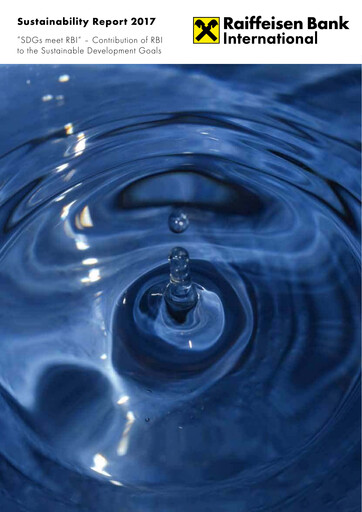 Thumbnail Raiffeisen Bank International Sustainability Report 2017