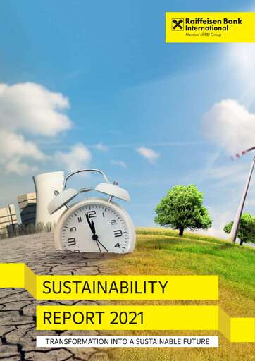 Thumbnail Raiffeisen Bank International Sustainability Report 2021
