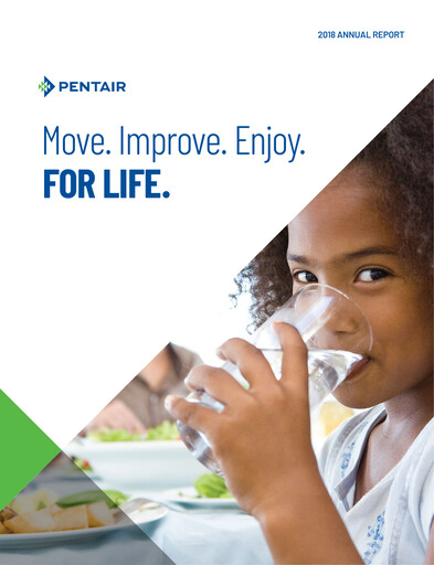 Thumbnail Pentair
 Annual Report 2018