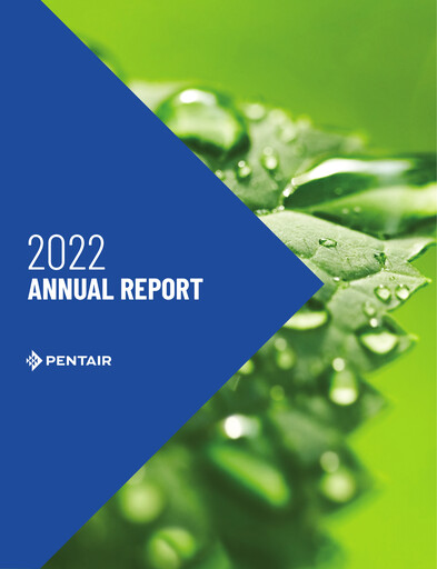 Thumbnail Pentair
 Annual Report 2022