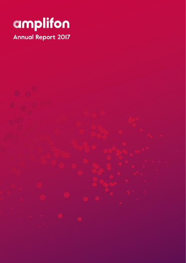 Miniature Amplifon Rapport annuel 2017