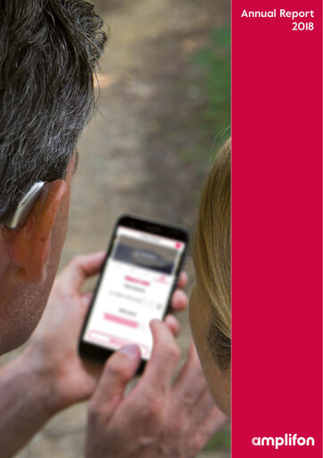 Miniature Amplifon Rapport annuel 2018