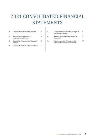 Vorschaubild Valeo Finanzmitteilung 2021