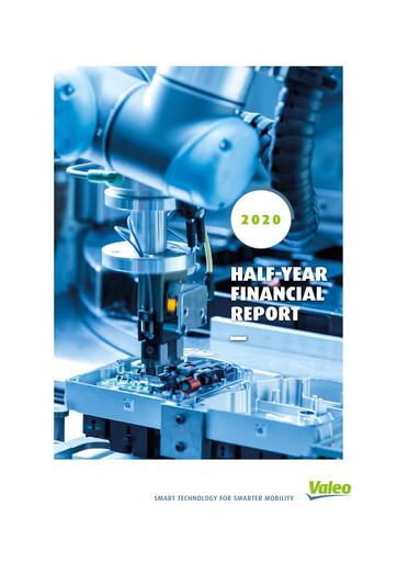 Thumbnail Valeo Half-year Report 2020-h1