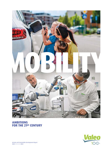 Thumbnail Valeo Sustainability Report 2023-2024