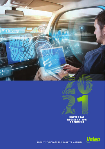 Thumbnail Valeo Universal Registration Document 2021