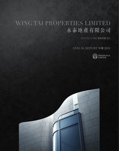 Thumbnail Wing Tai Properties Annual Report 2018